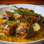Smothered-Chicken-Thighs-Gravy-Recipe