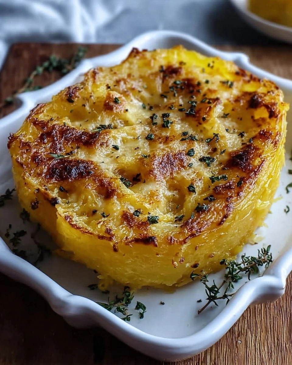 Spaghetti Squash Au Gratin