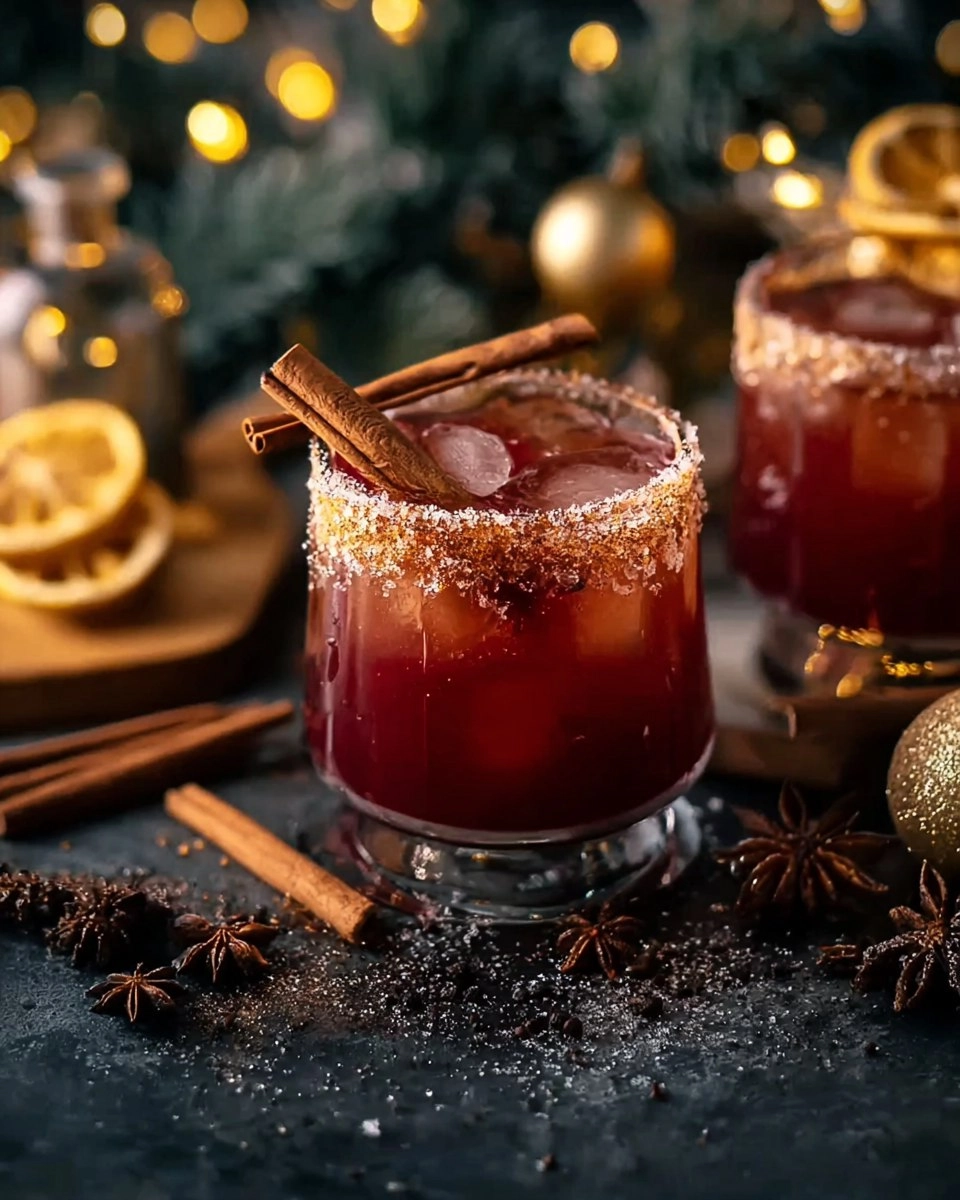 Spiced Christmas Margarita