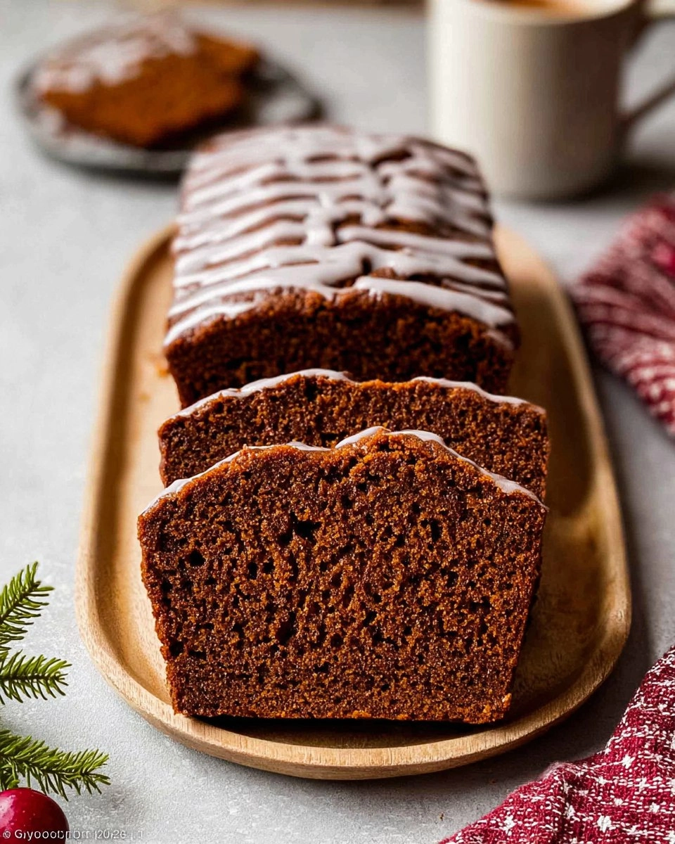 Spiced Gingerbread Loaf