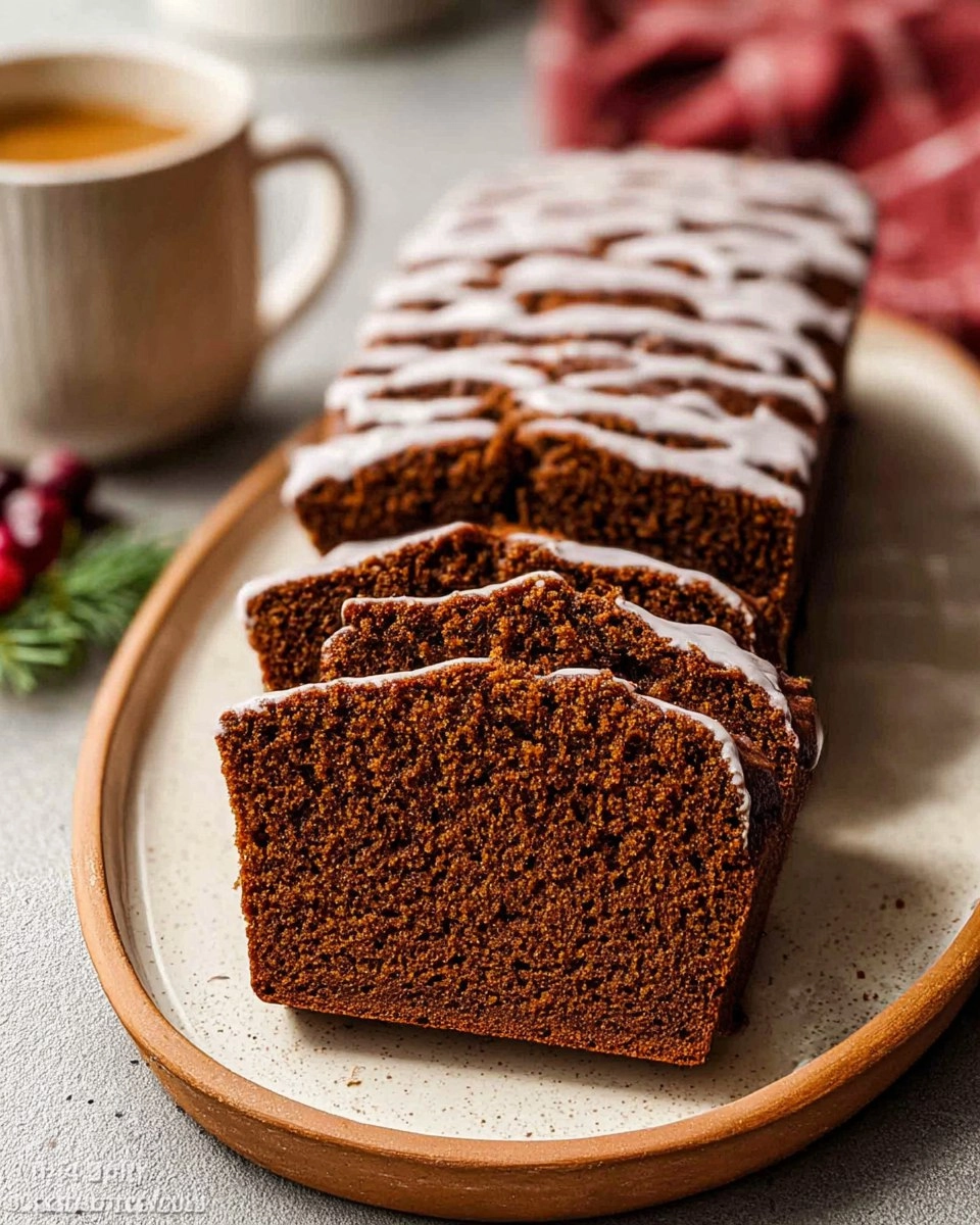 Spiced Gingerbread Loaf