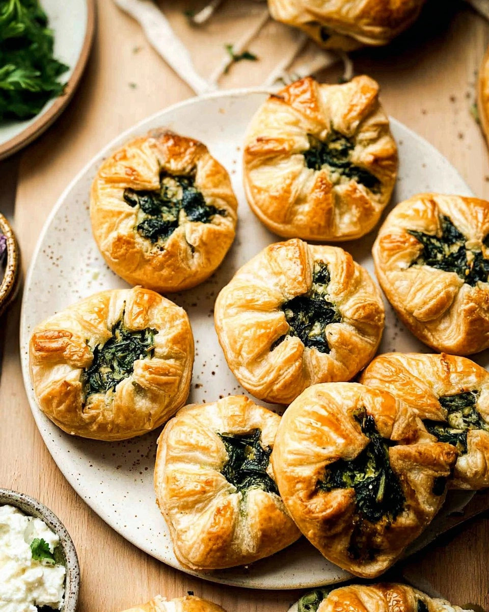 Spinach Puff Pastry Bites