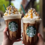 Starbucks-style-Salted-Caramel-Mocha-Frappuccinos-Recipe