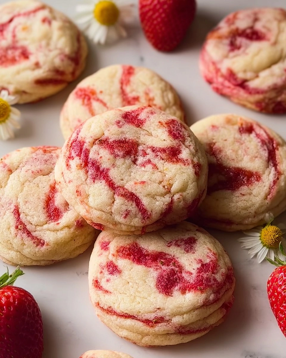 Strawberry Cheesecake Cookies