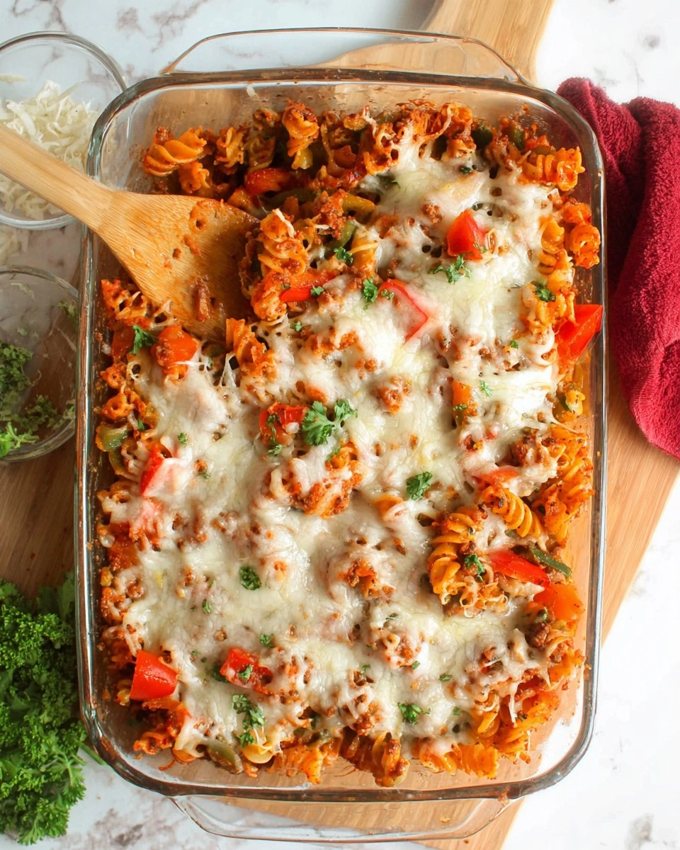 Stuffed Pepper Pasta Bake 133 Stuffed Pepper Pasta Bake