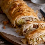 Sweet Cabbage Strudel with Raisins and Brown Sugar 84 Sweet-Cabbage-Strudel-with-Raisins-and-Brown-Sugar-Recipe