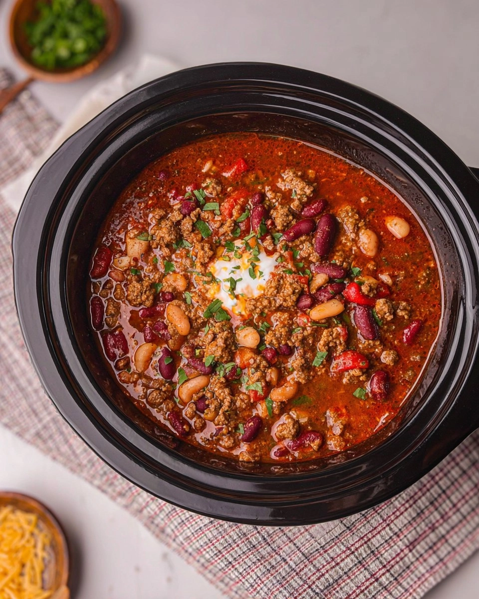 The Best Ever Crockpot Chili!