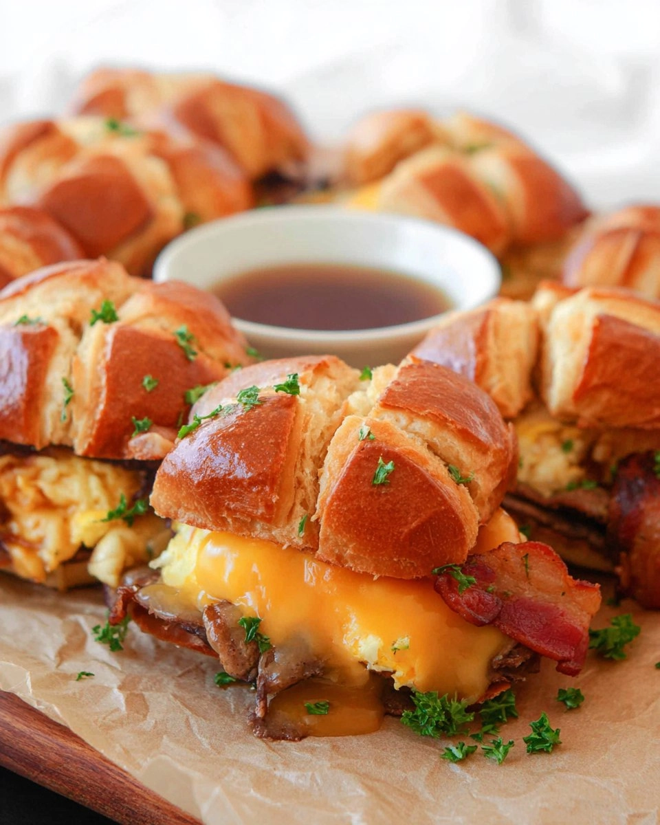 Valentine Breakfast Sliders