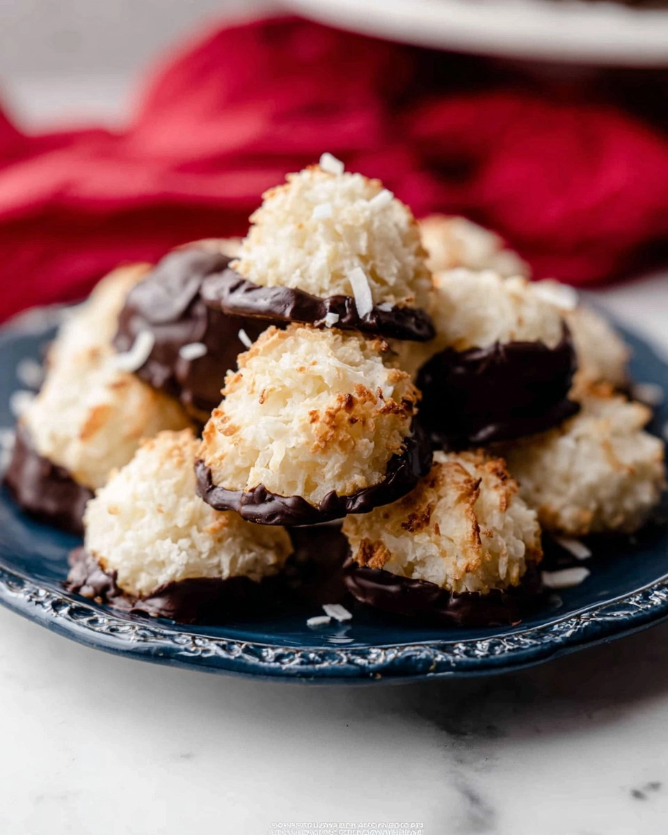 Valentine Coconut Macaroons