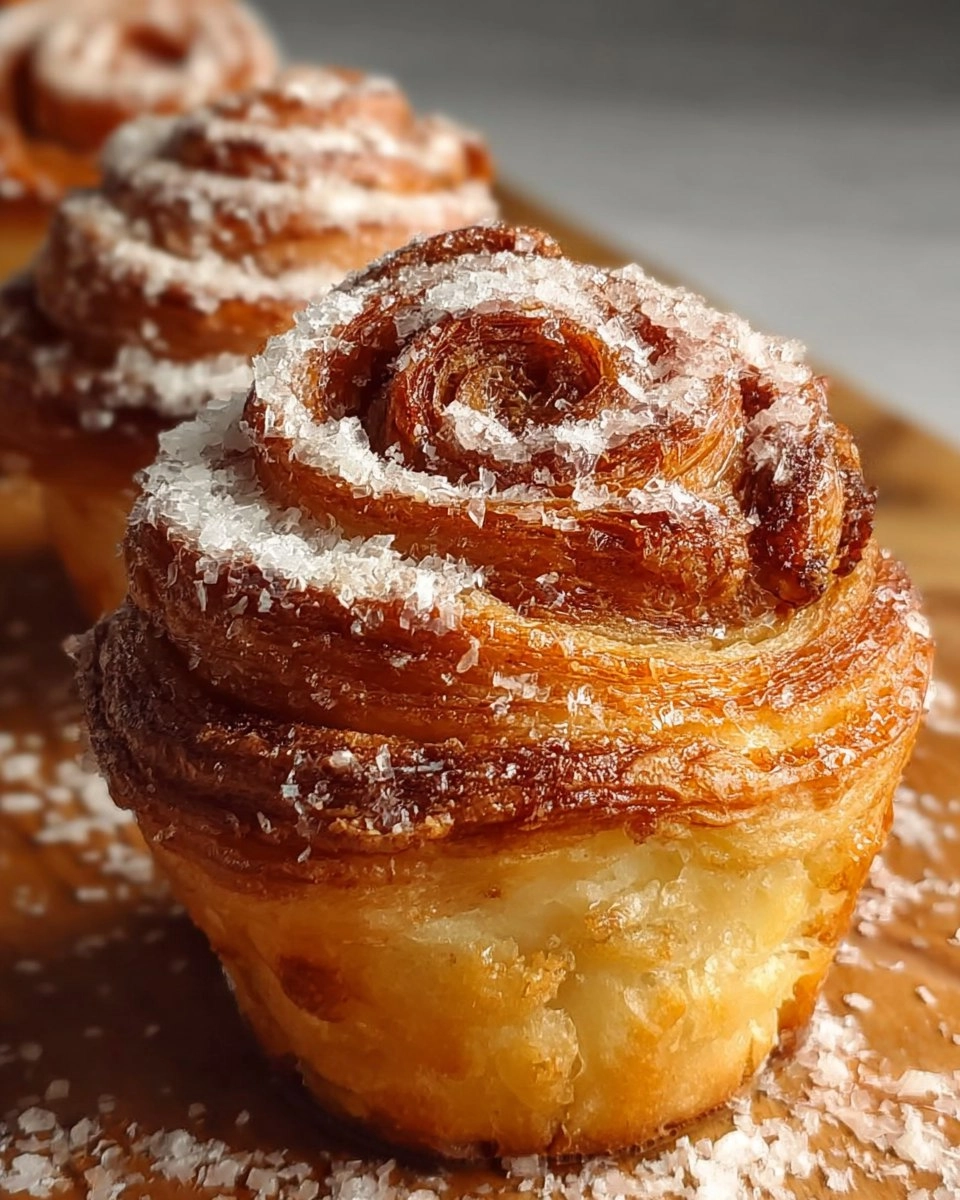 Valentine Delicious Cruffins with Cinnamon