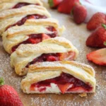Valentine-Easy-Strawberry-Cream-Cheese-Strudel-Recipe