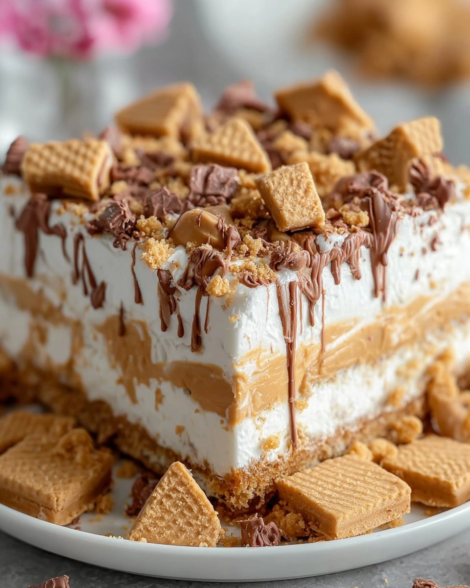 Valentine Peanut Butter Layered Delight