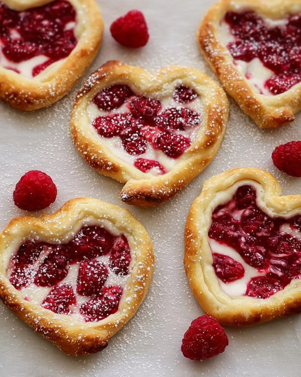 Valentine Raspberry Heart Danishes 78 Valentine Raspberry Heart Danishes