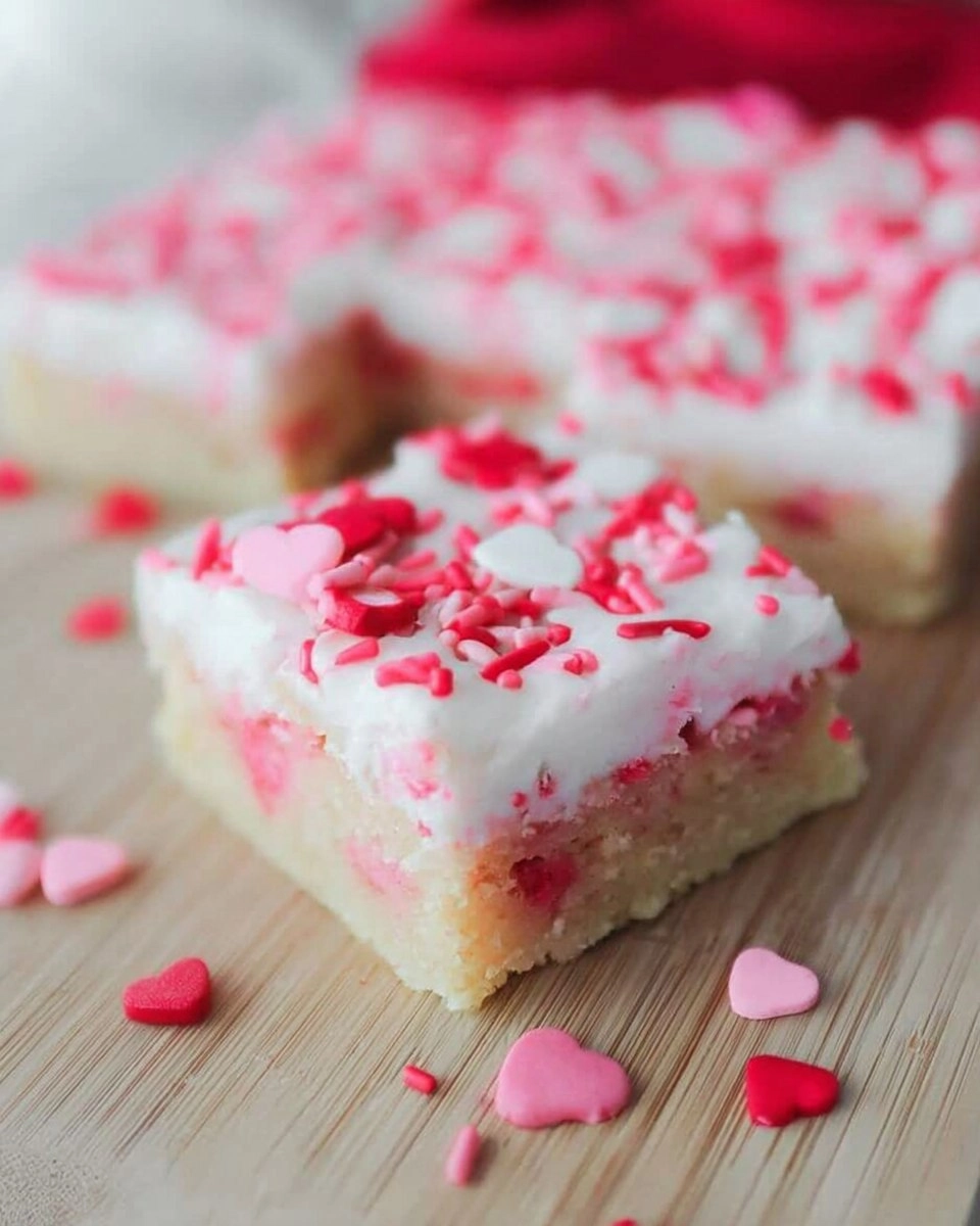 Valentine Sugar Cookie Bars