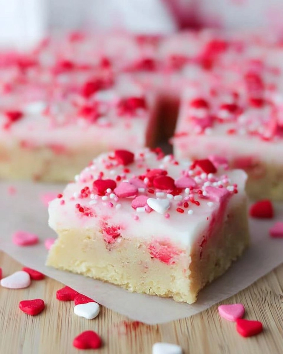 Valentine Sugar Cookie Bars
