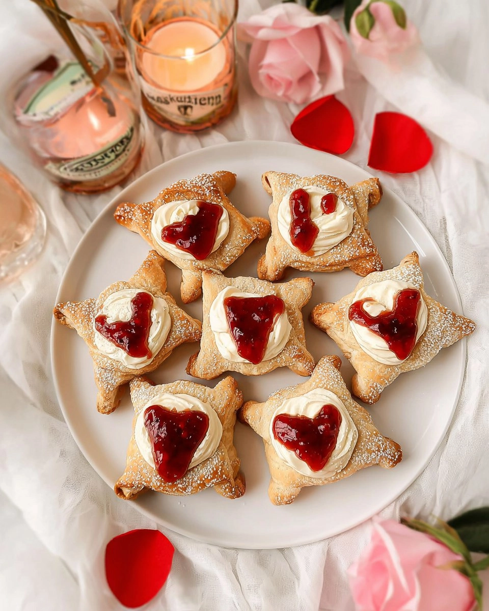 Valentines Love Letter Pastries