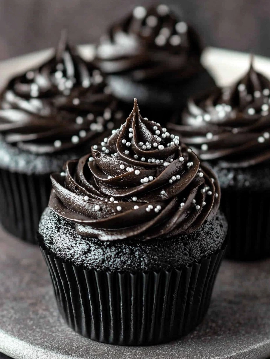 Black Cupcakes 127 Black Cupcakes