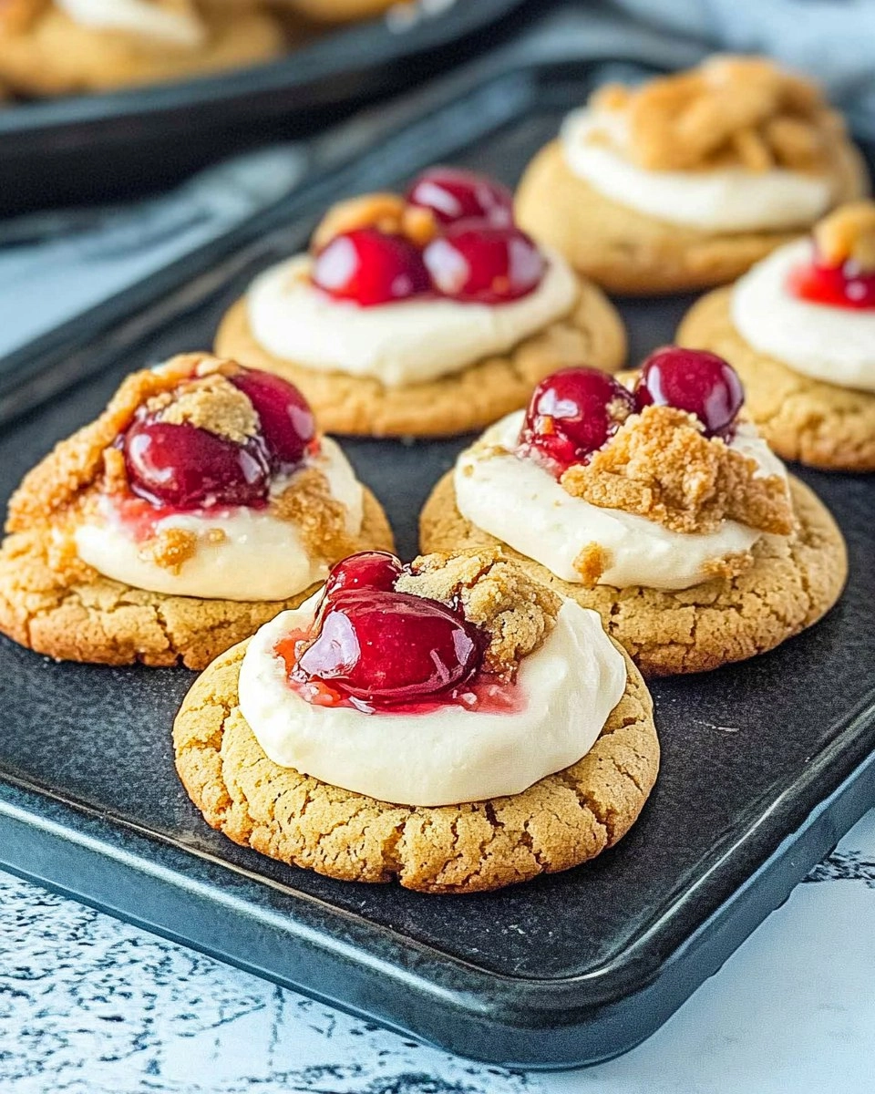 Cherry Cheesecake Cookies