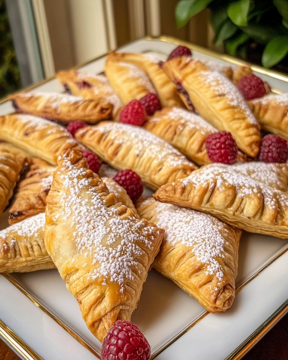 Chocolate Raspberry Cheesecake Turnovers 68 Chocolate Raspberry Cheesecake Turnovers