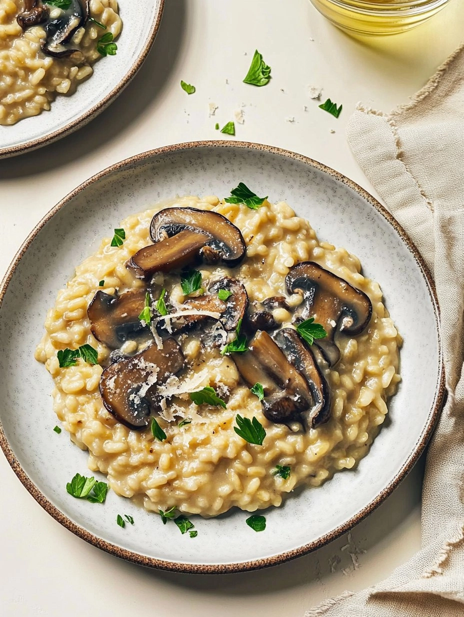 Creamy Mushroom Risotto