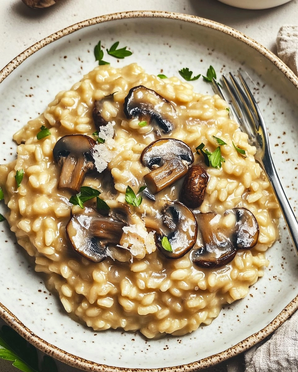 Creamy Mushroom Risotto
