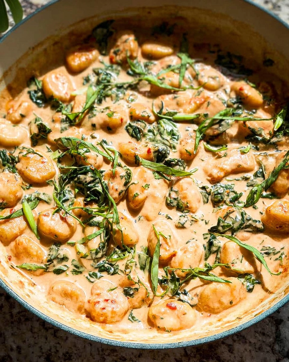 Creamy Tuscan Gnocchi