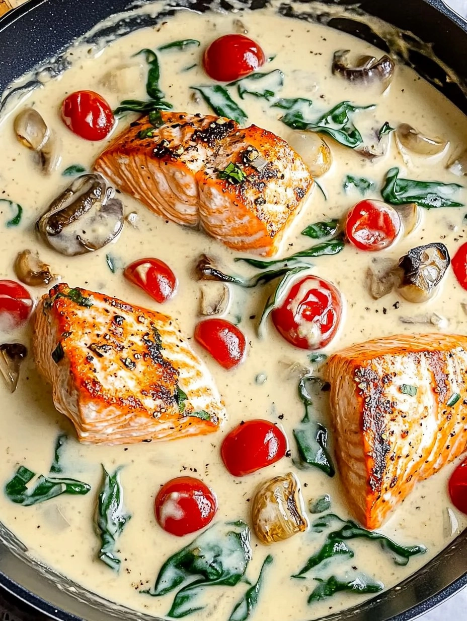 Creamy Tuscan Salmon 107 Creamy Tuscan Salmon