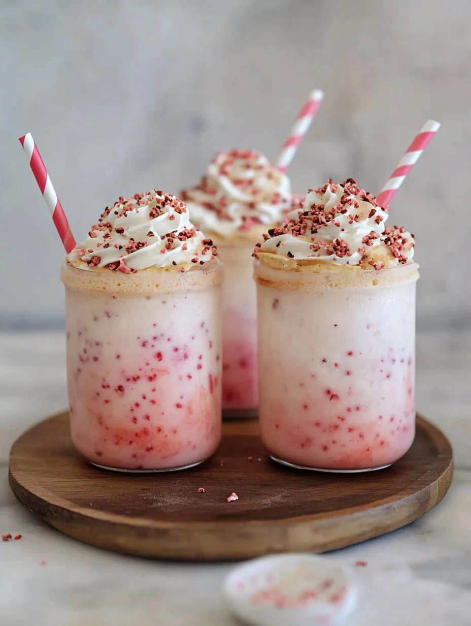 Cupid Float Valentine's Day Drink