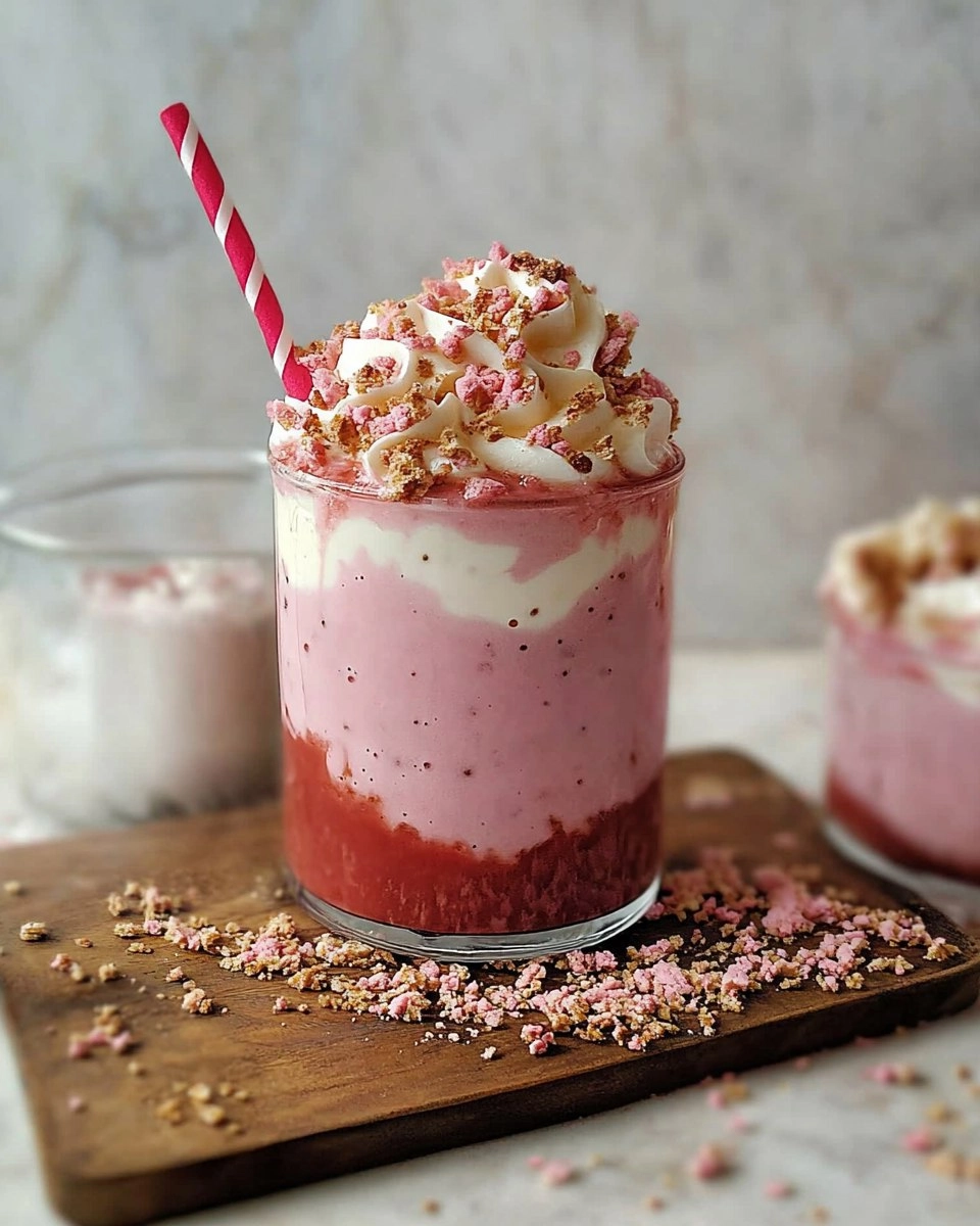 Cupid Float Valentine's Day Drink