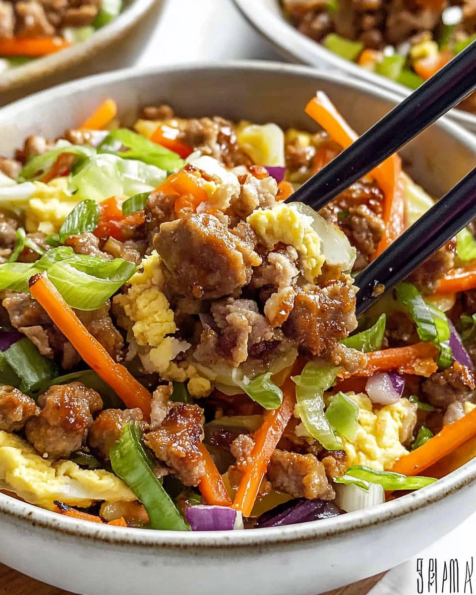 Deconstructed Egg Rolls