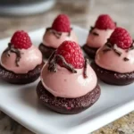 Easy Chocolate Raspberry Mousse Domes 144 Easy-Chocolate-Raspberry-Mousse-Domes-Recipe