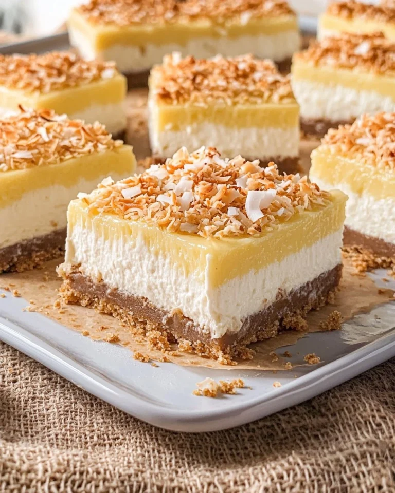 Easy-Coconut-Cream-Cheesecake-Bars-for-Tropical-Dessert-Lovers-Recipe