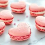 Galentine’s Brunch Foods : Heart-Shaped Macarons 134 Galentines-Brunch-Foods-Heart-Shaped-Macarons-Recipe