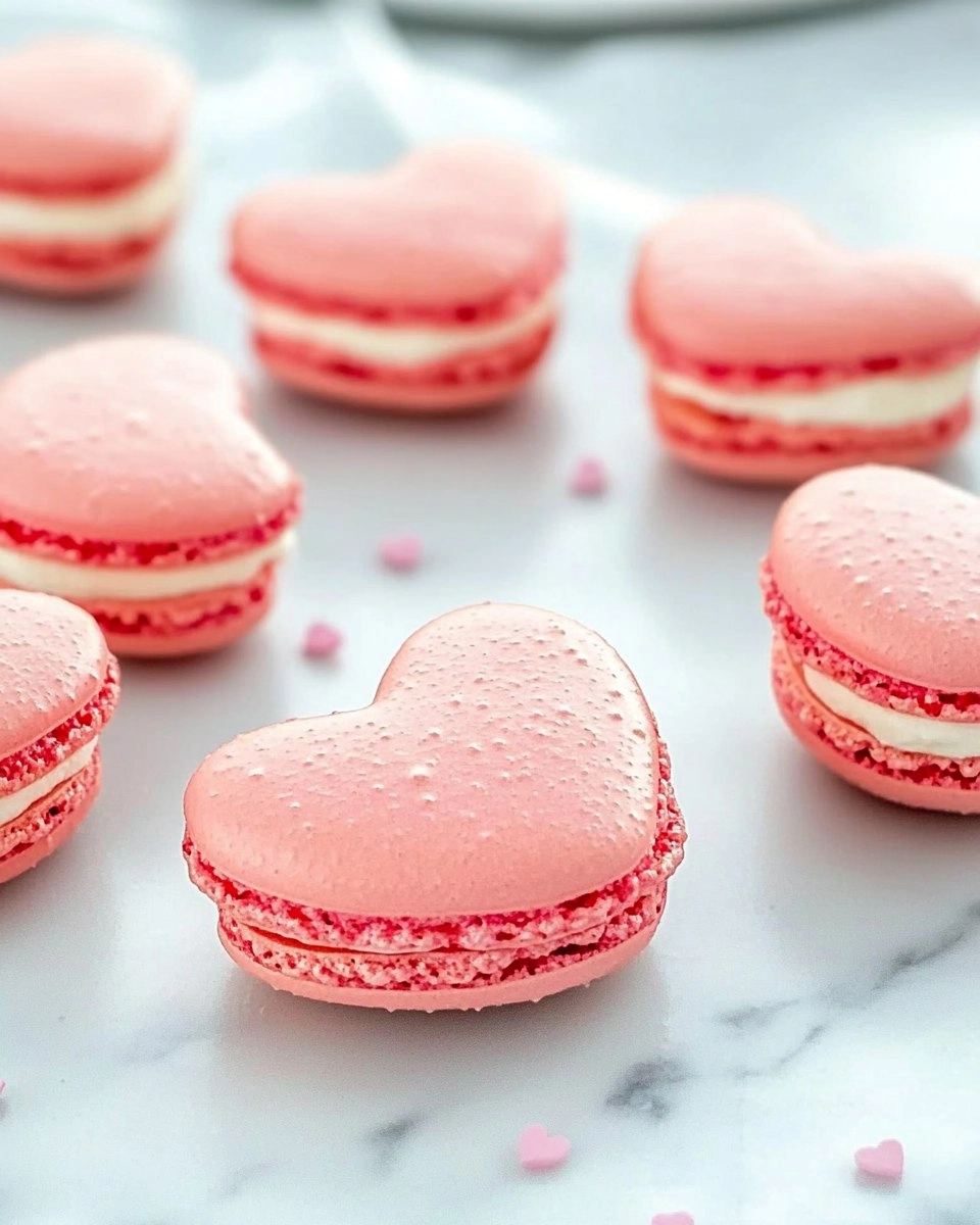 Galentine’s Brunch Foods : Heart-Shaped Macarons 131 Galentine’s Brunch Foods : Heart-Shaped Macarons