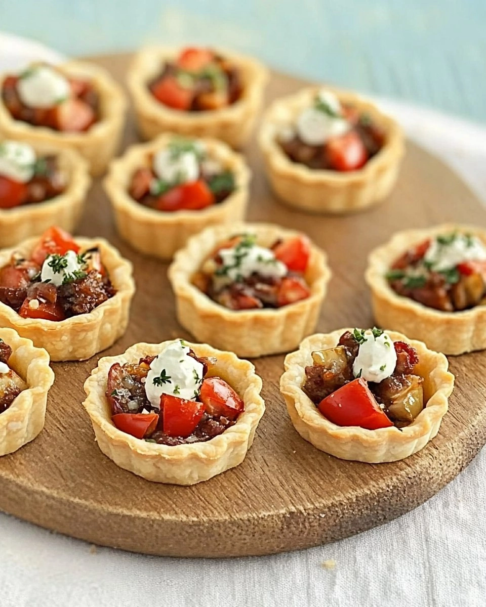 Galentine’s Brunch Foods : Savory Mini Tartlets