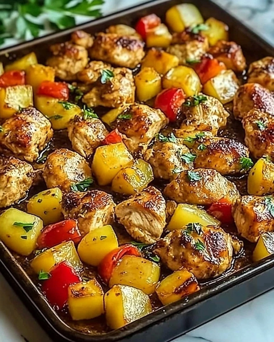 Hawaiian-Chicken-Sheet-Pan-Recipe