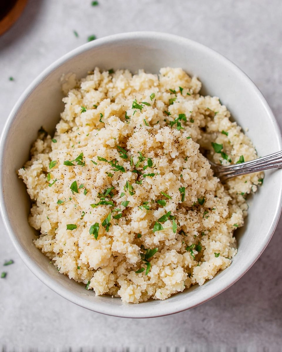 Healthy Creamy Coconut Cauliflower Rice