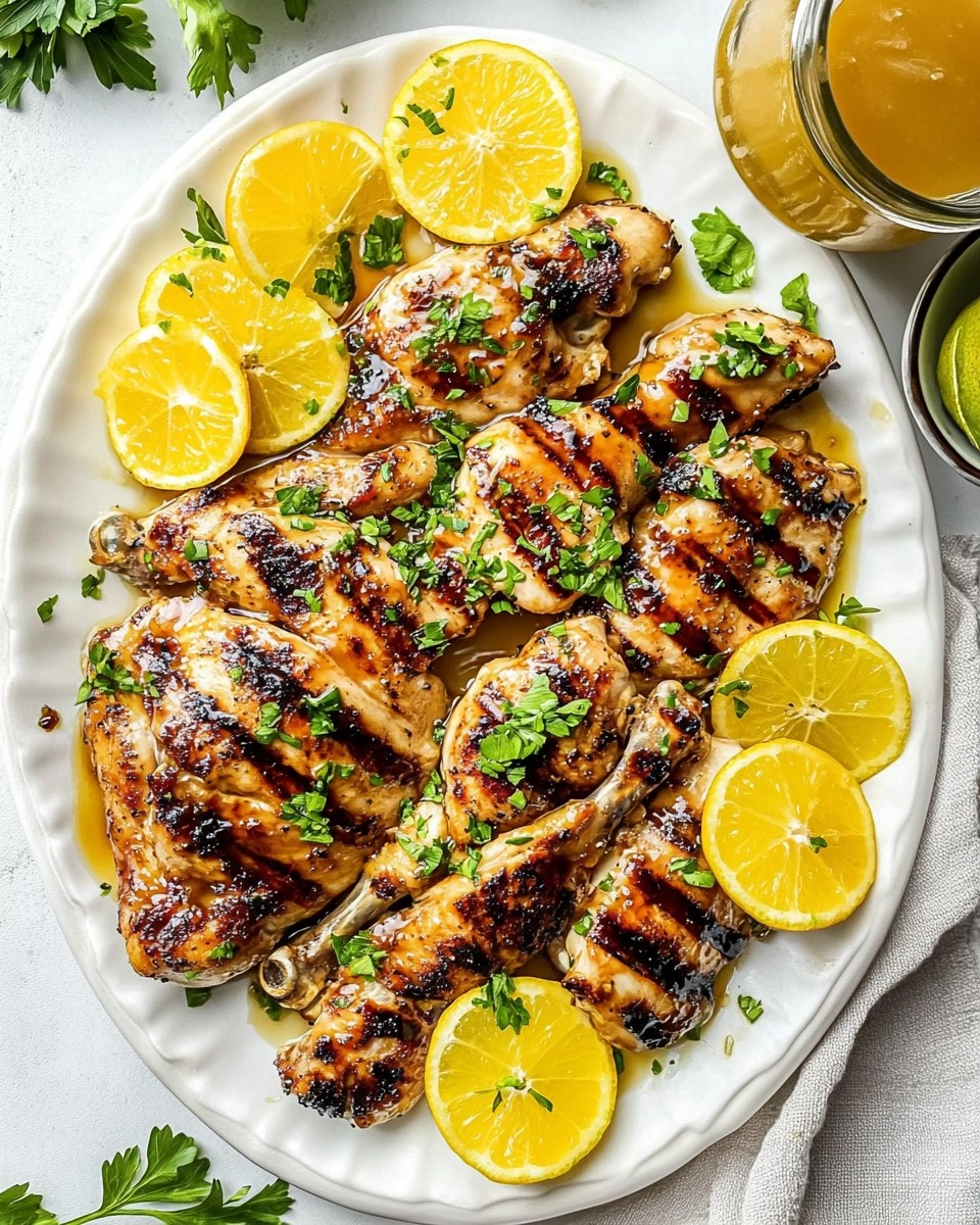 Healthy Grilled Citrus Chicken with Glaze