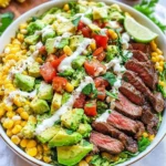 Healthy Steak Avocado Corn Bowl 129 Healthy-Steak-Avocado-Corn-Bowl