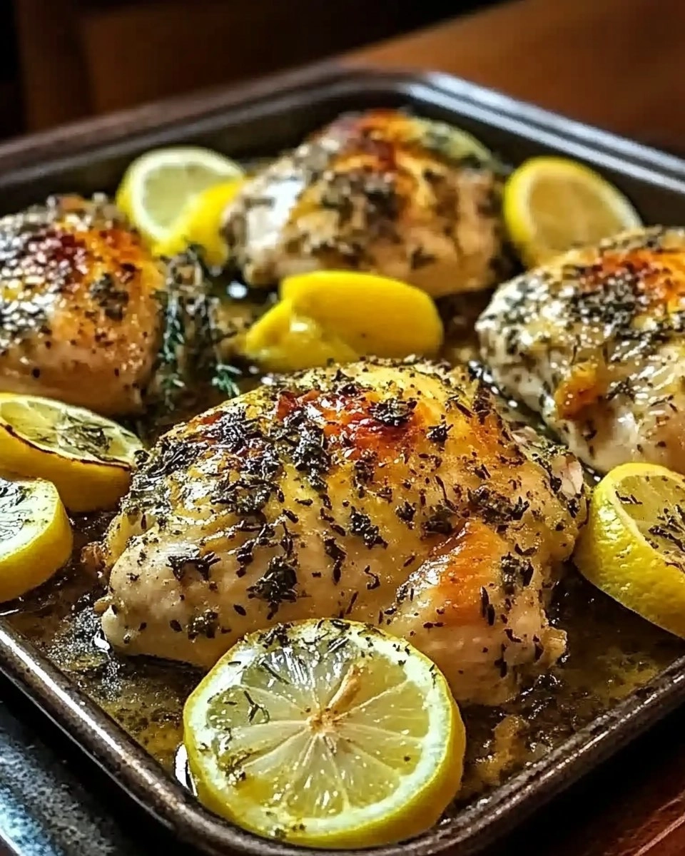 One-Pan Lemon Herb Roasted Chicken 108 One-Pan Lemon Herb Roasted Chicken