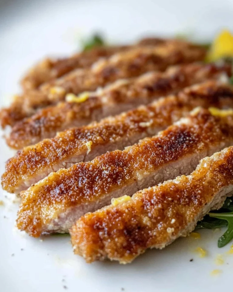 Pork-Milanese-with-Lemon-Parmesan-Arugula-Recipe