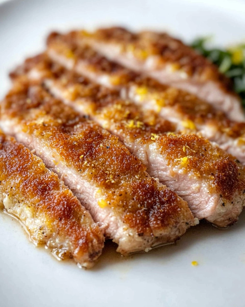 Pork Milanese with Lemon Parmesan Arugula