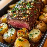 Roast Sirloin with Potato Bake 89 Roast-Sirloin-with-Potato-Bake-Recipe