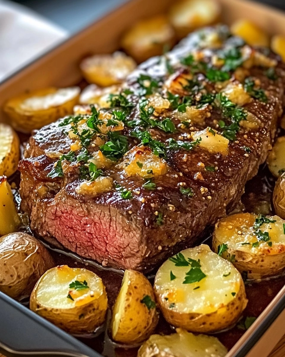 Roast Sirloin with Potato Bake 88 Roast Sirloin with Potato Bake