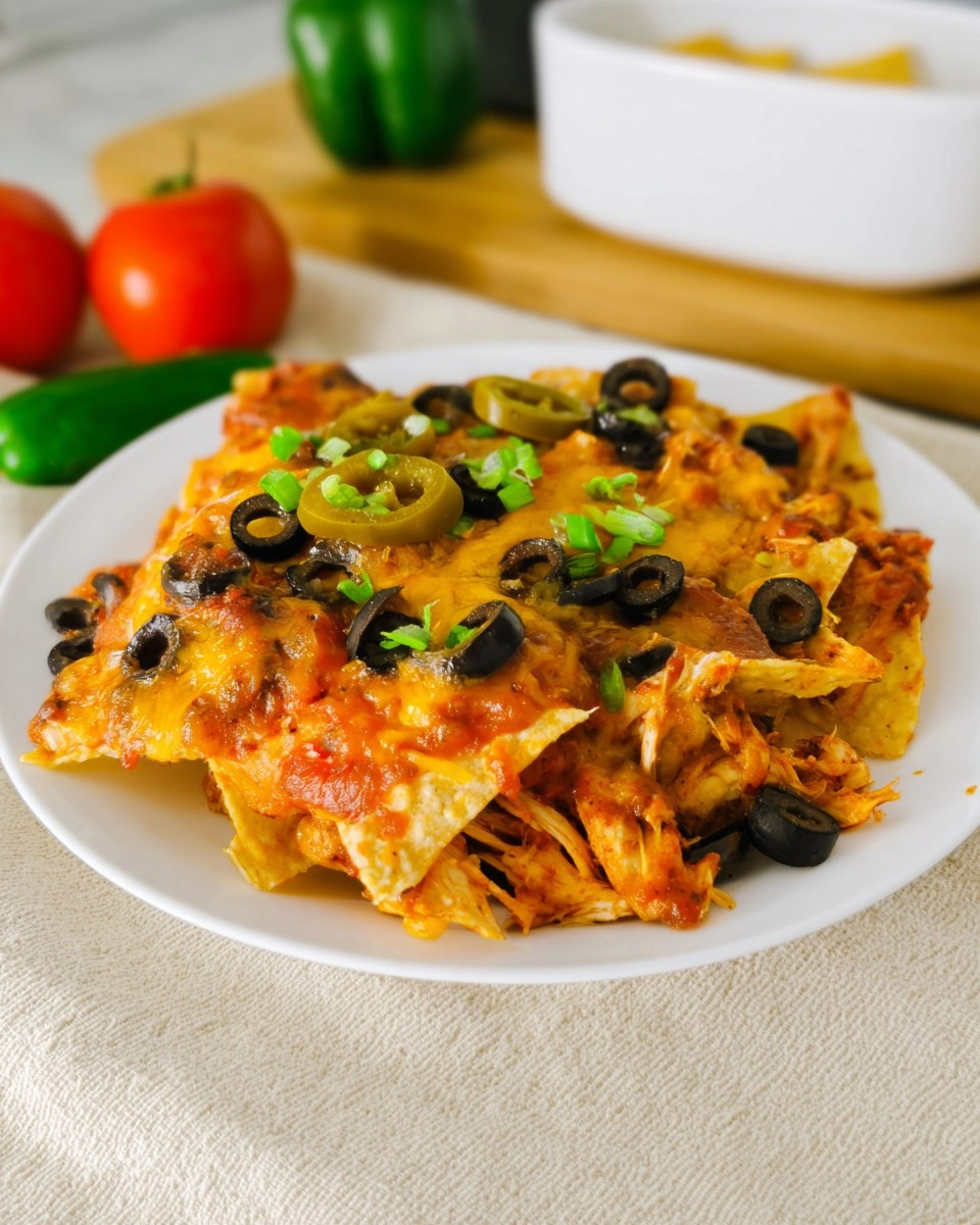 Set-It-and-Forget-It Crockpot Chicken Nachos