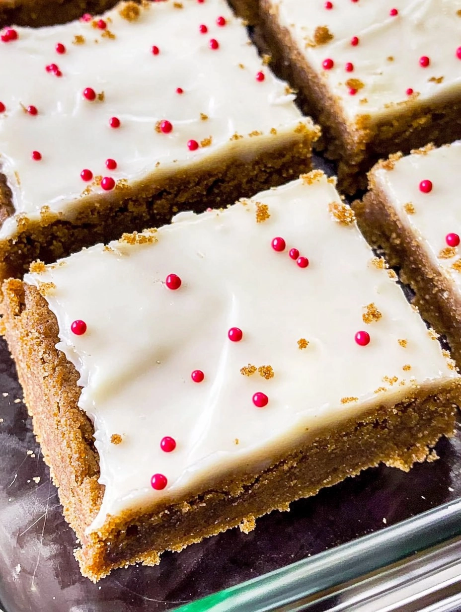 Spiced Gingerbread Bars 117 Spiced Gingerbread Bars