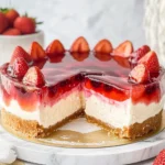Strawberry-Jelly-Cheesecake-Recipe