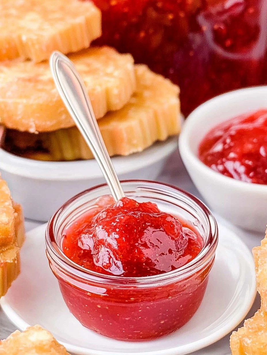 Strawberry Rhubarb Preserves