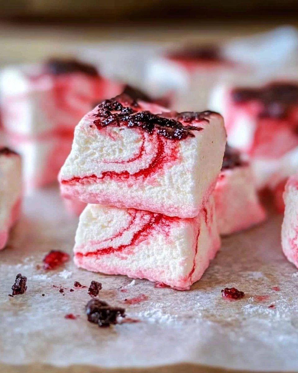 Strawberry Swirl Marshmallows 133 Strawberry Swirl Marshmallows