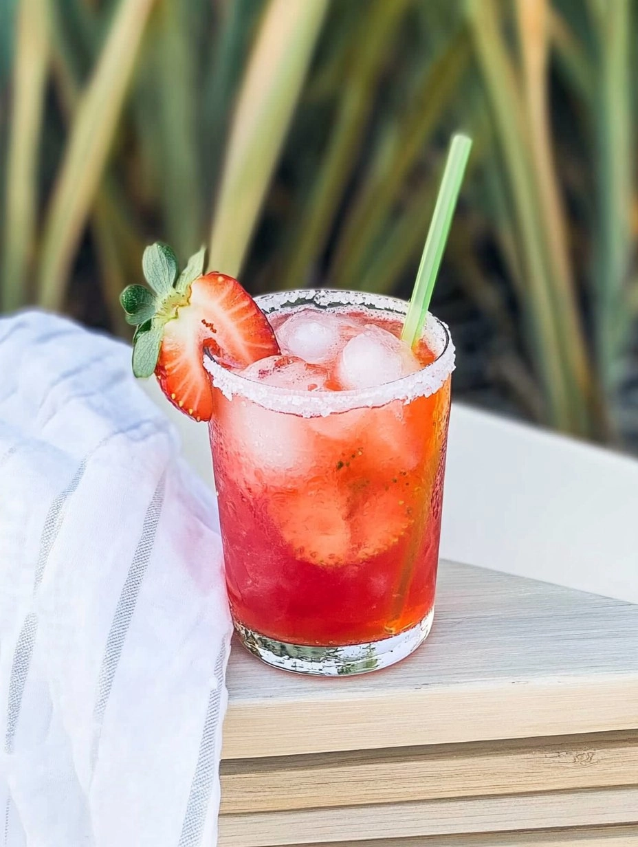 The Best Strawberry Tequila Sodas